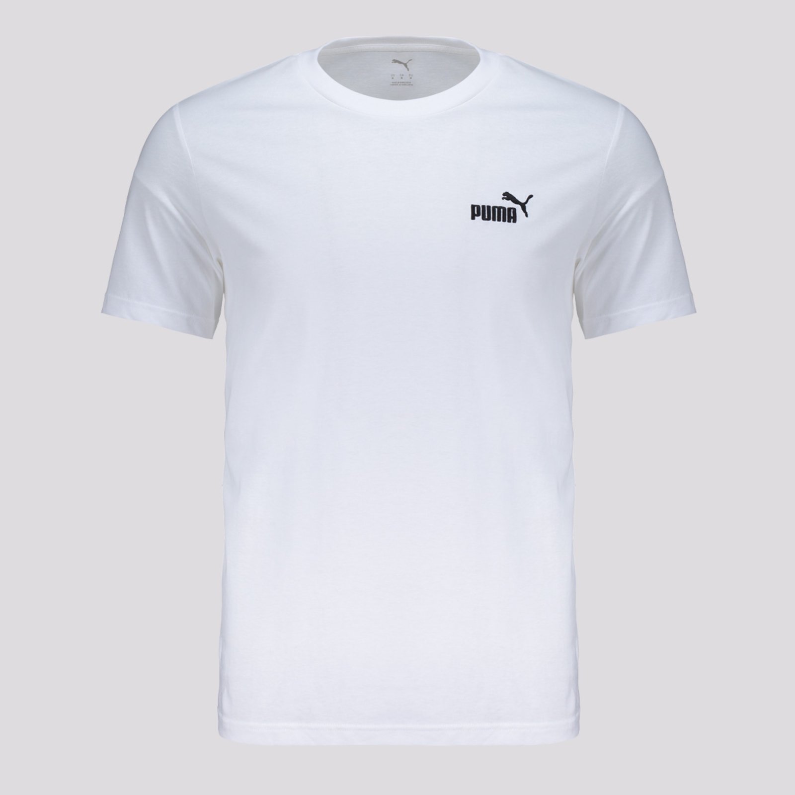 Camiseta Puma ESS Small NO. 1 Logo Branca