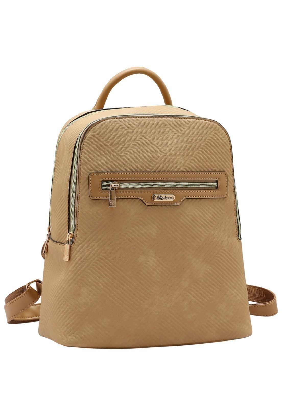 Mochila Feminina Chenson Clássico Sooft 8485308 Bege