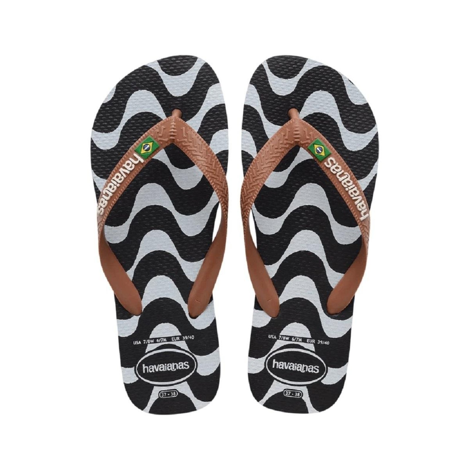Chinelo Feminino Havaianas Top Copacabana Brasil 4150743 Preto