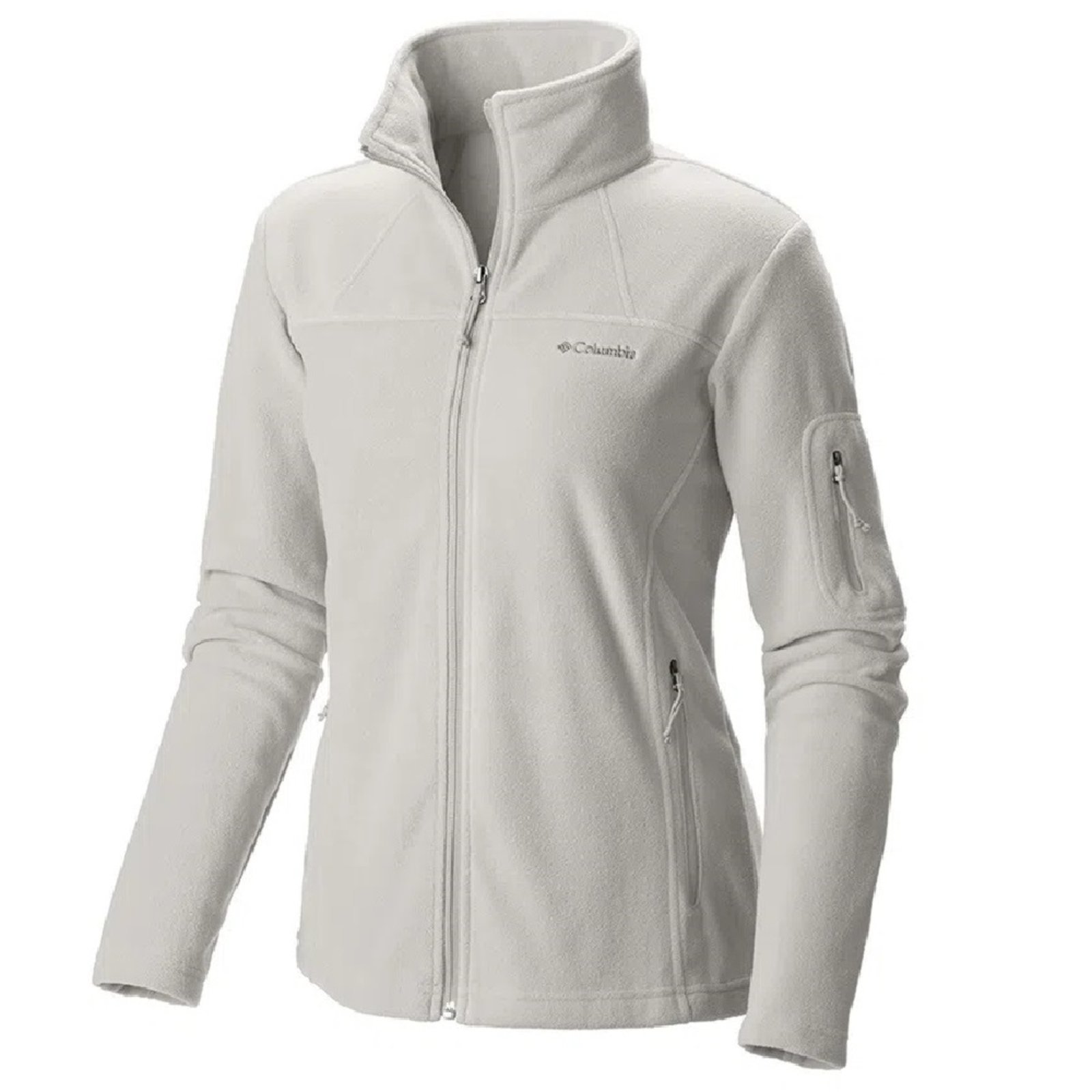 Jaqueta Columbia Fleece Fast Trek II Off-White Feminina