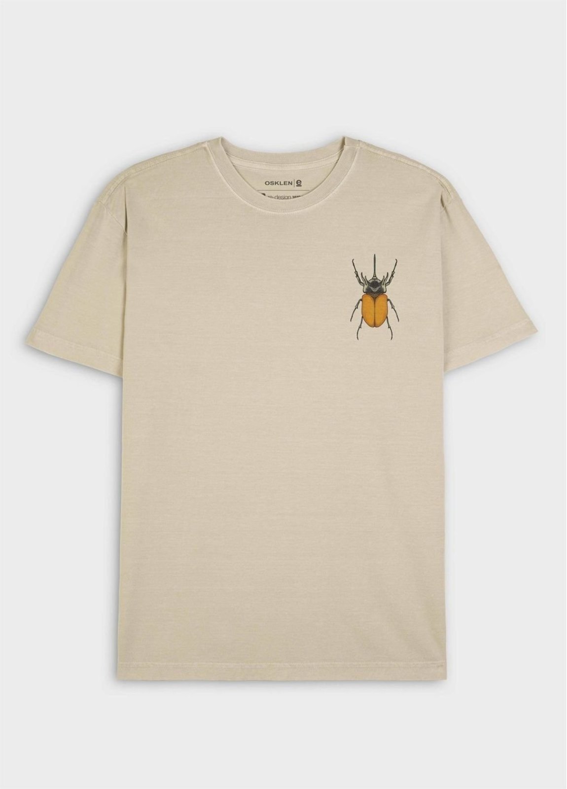 T-shirt regular stone yellow bug OSKLEN