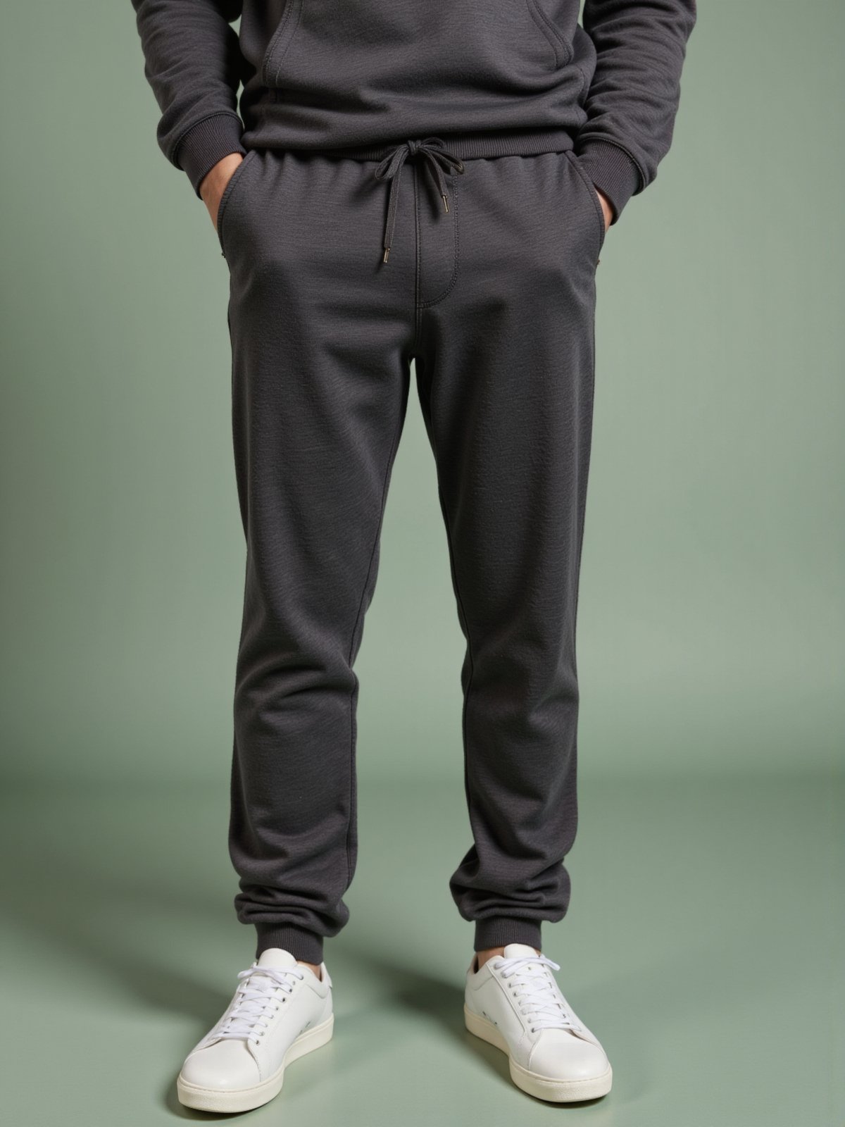Calça de Moletom Grosso e Flanelado Debex Jogger Inverno Frio Treino Academia