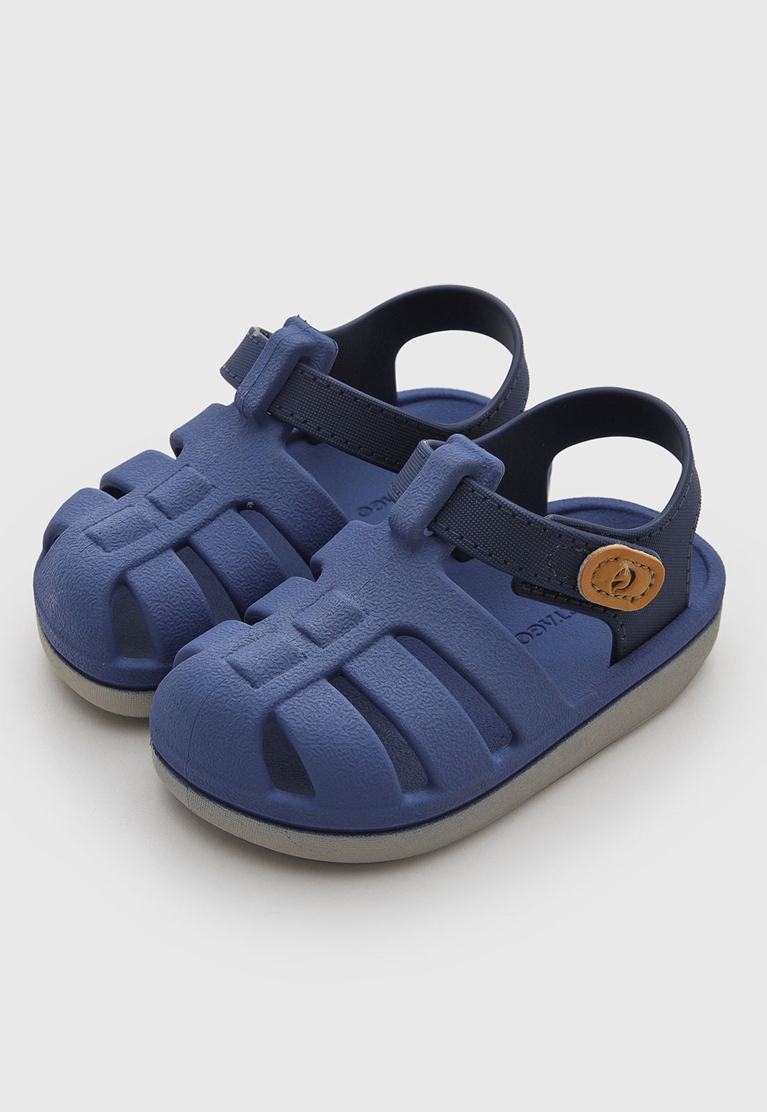 Infantil - Sandália Cartago Tiras Largas Azul
