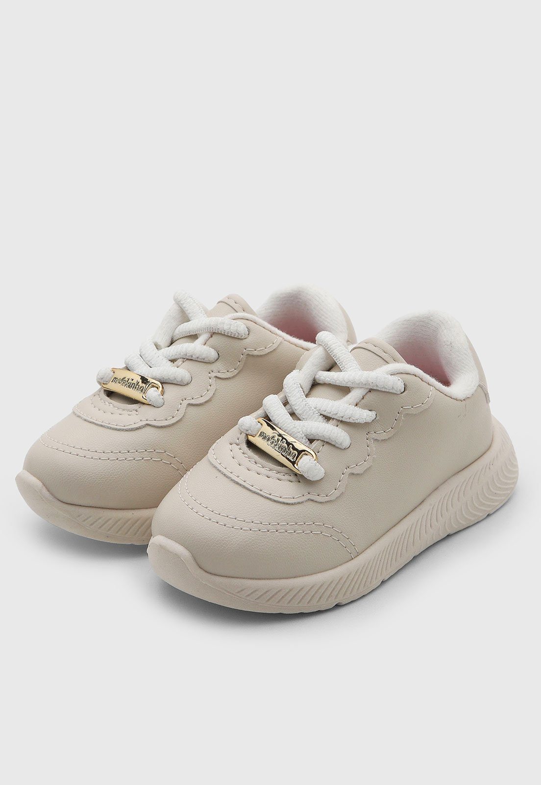 Infantil - Tênis Molekinha Casual Off-White