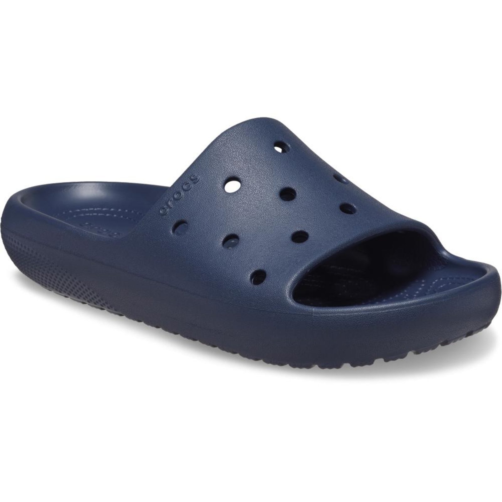 Vista 3 Chinelo crocs classic slide navy Azul Marinho azul marinho navy Crocs azul marinho navy