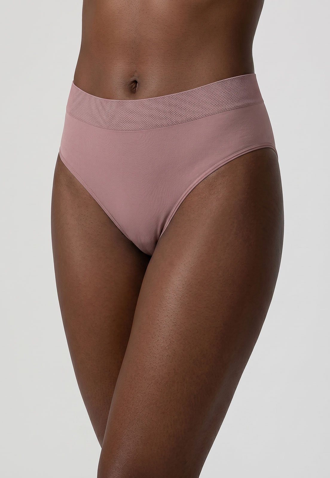 Calcinha Liz Cintura Alta Rosa
