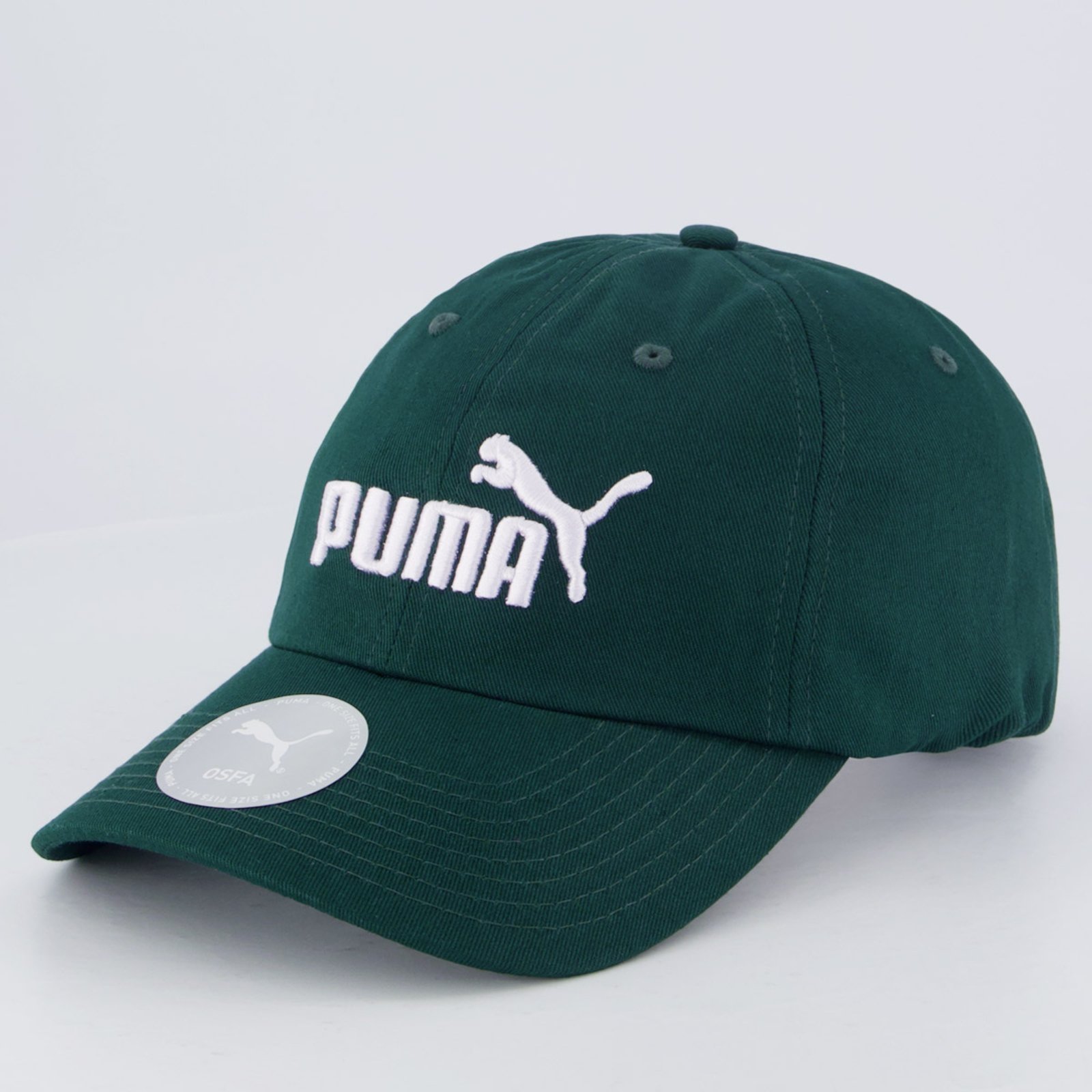 Vista 2 Boné Puma NO.1 Logo BB verde Puma verde
