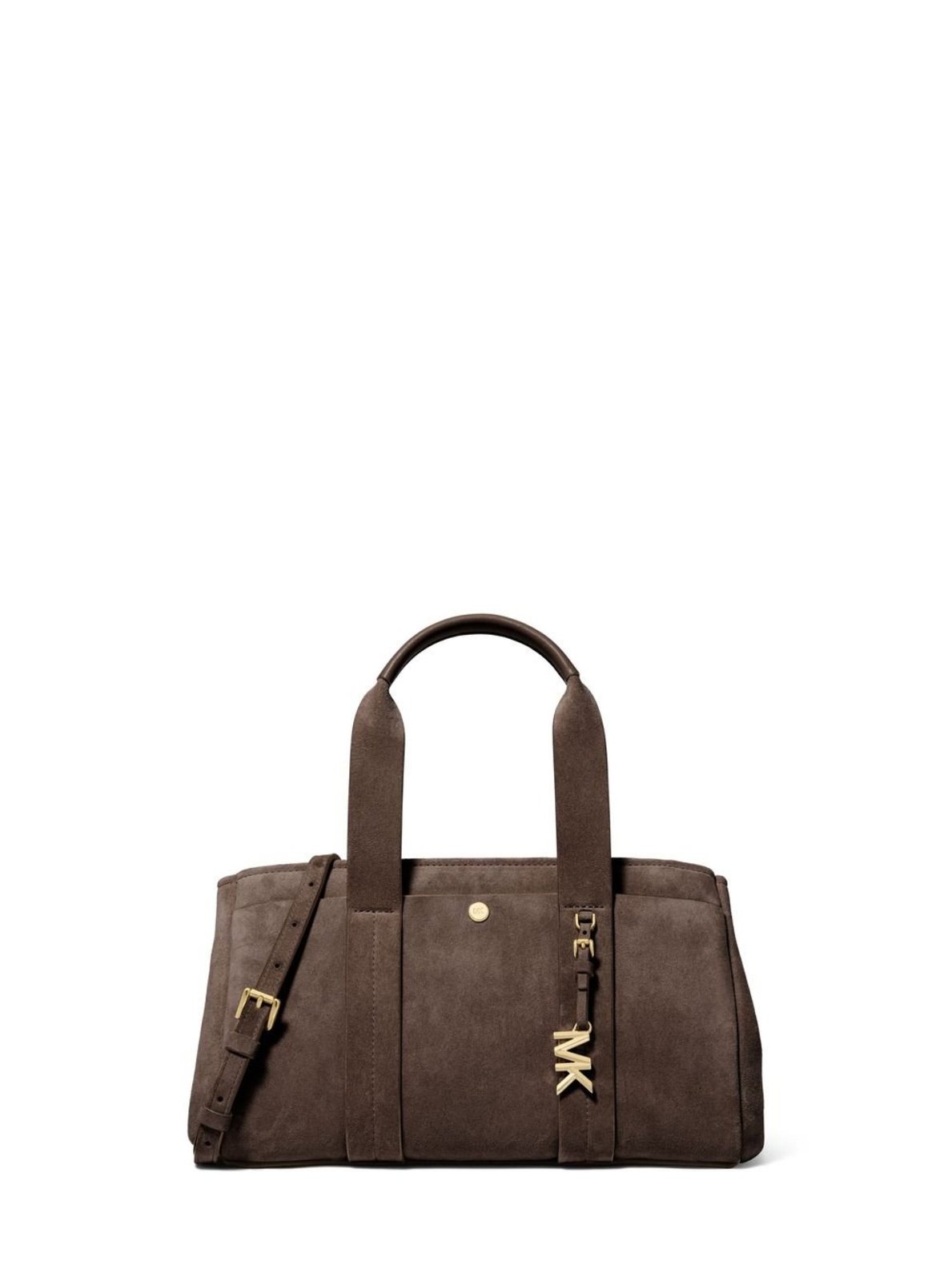 Vista 2 Bolsa Tiracolo Romee Pequena De Couro 30F5g1zs1s251 marrom marrom