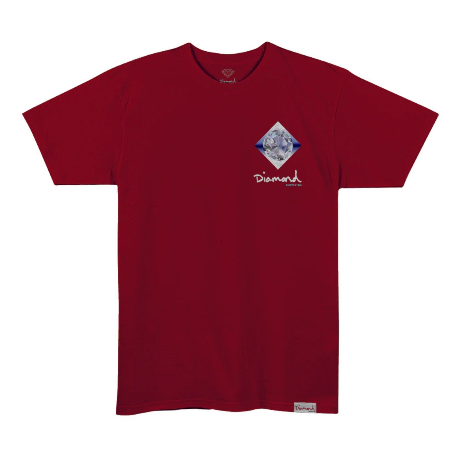 Camiseta Diamond Inner Tee - B23DMPA403 - RED NIGHT