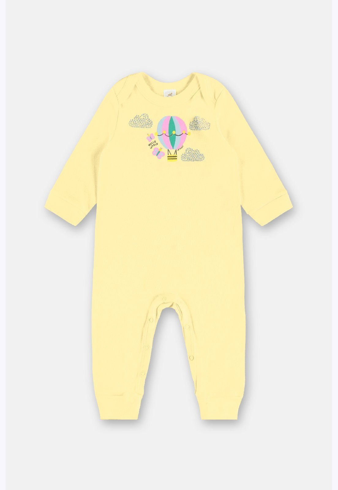 Infantil - Macacão Essentials Suedine Up Baby Branco