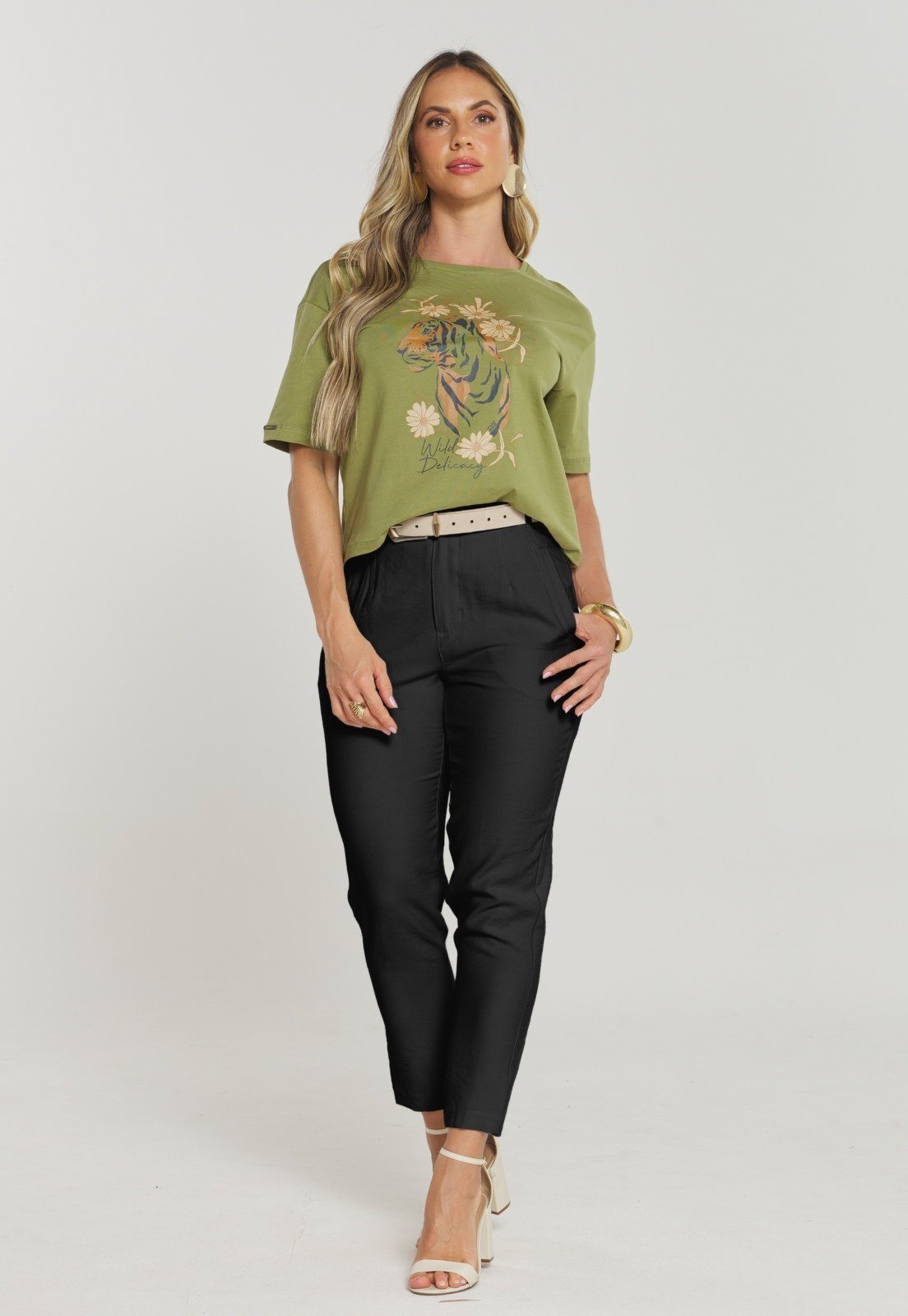 Calça Rudély Viscose Preto