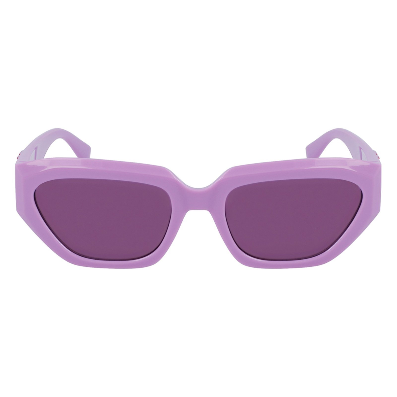 Vista 3 Óculos de Sol Calvin Klein Jeans CKJ23652S 540 roxo Calvin Klein Jeans roxo