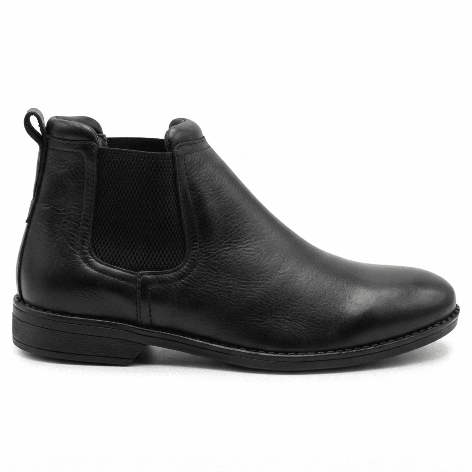 Botina Social Masculina Bota Chelsea Couro Legitimo Forrada em Couro Palmilha Gel Conforto Premium Qualidade Exportação
