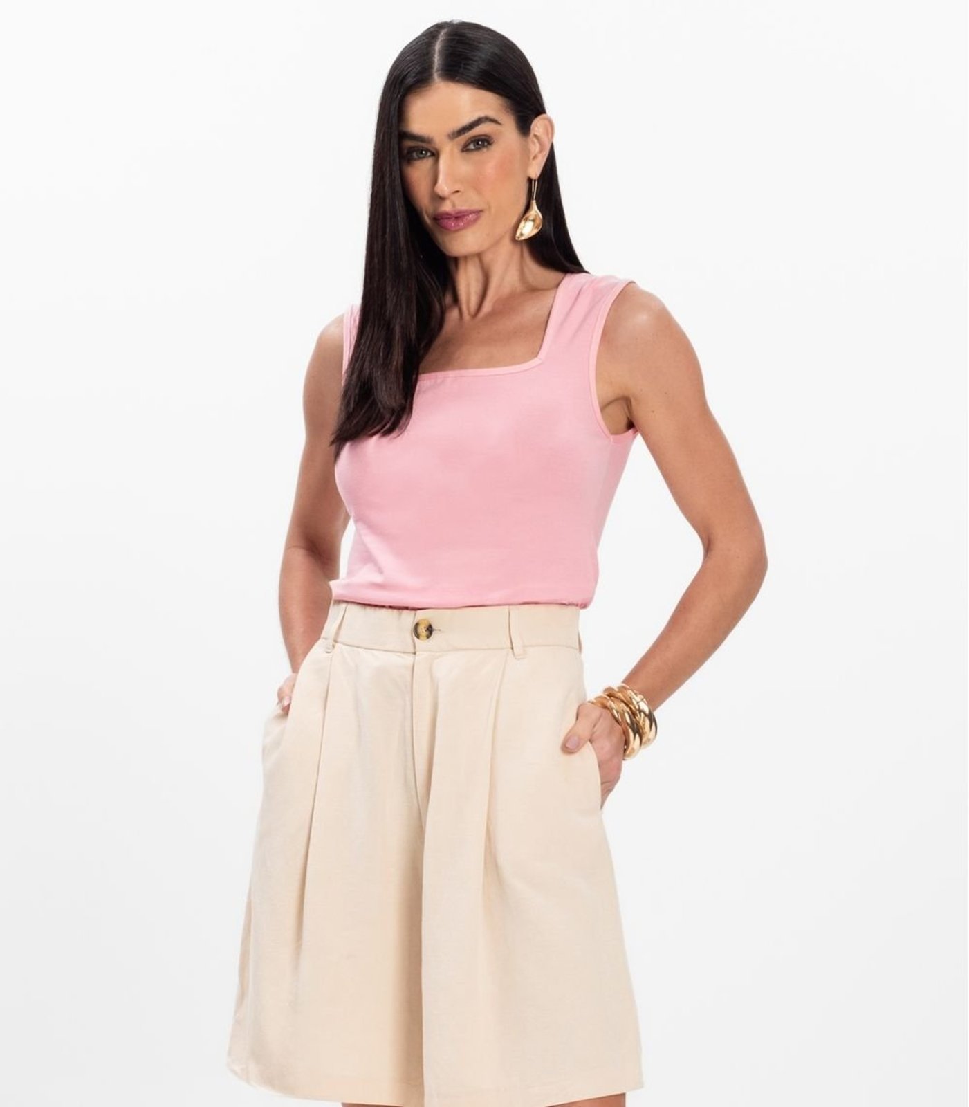 Blusa Feminina Infinita Cor Rosa