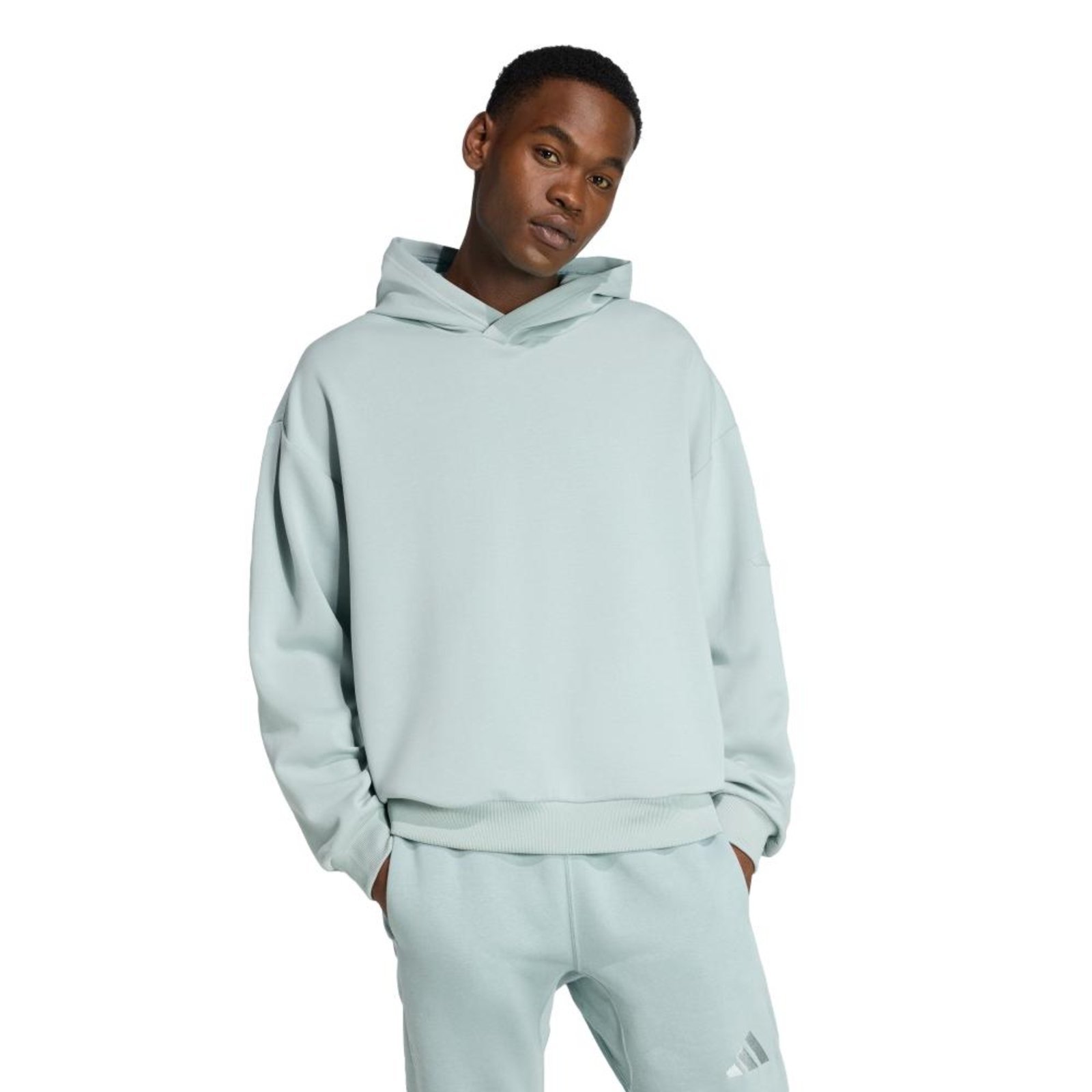 MOLETOM COM CAPUZ SOFT LUX adidas Sportswear Verde