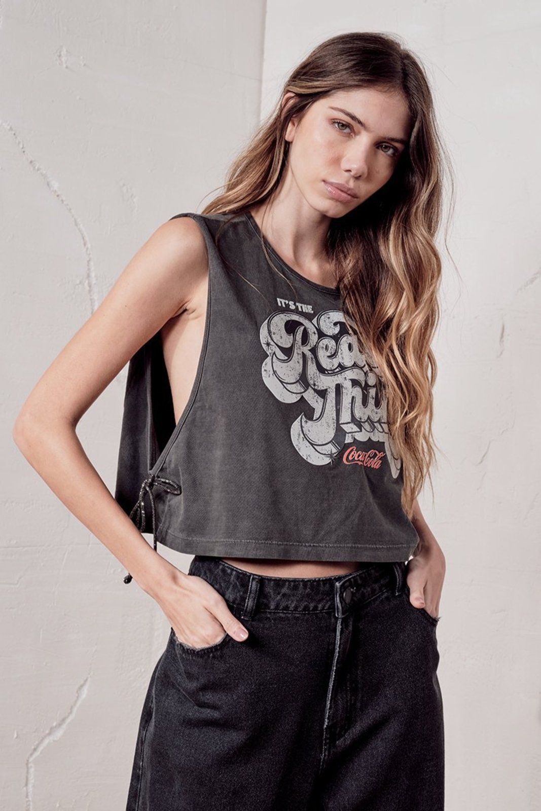 Regata Cropped Mixtape Coca-Cola