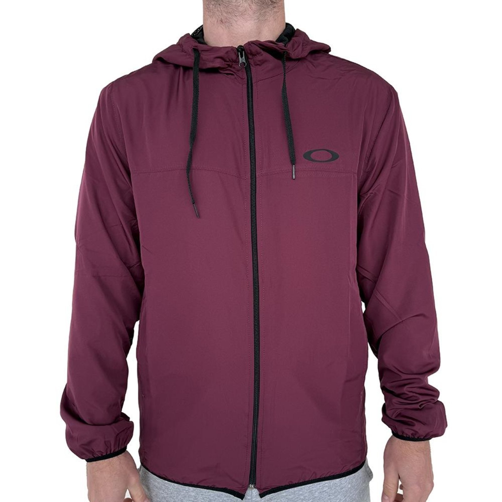 Jaqueta Oakley Windbreaker II WT25 Masculina Red Night
