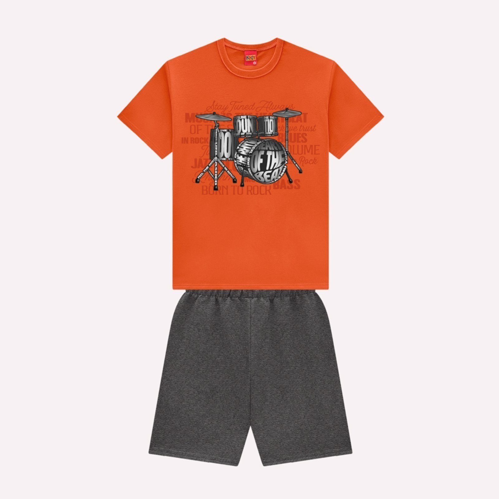 Infantil – Conjunto Menino em Algodão Kyly