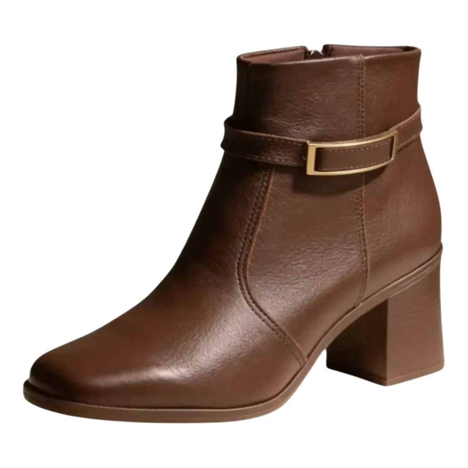 Bota Feminina Confortavel Moda Cano Baixo Sofisticada ce