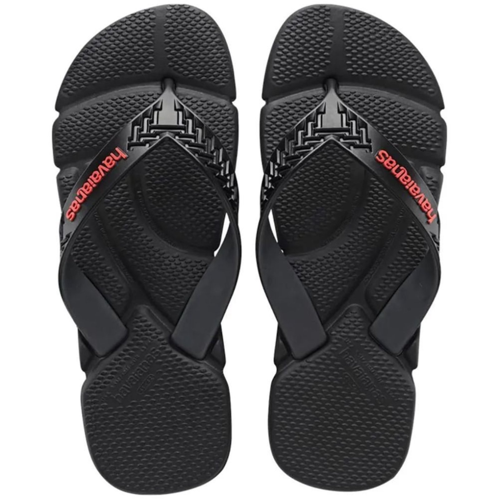 Vista 3 Chinelo Adulto Masculino Dedo Havaianas Power 2.0 preto Havaianas preto