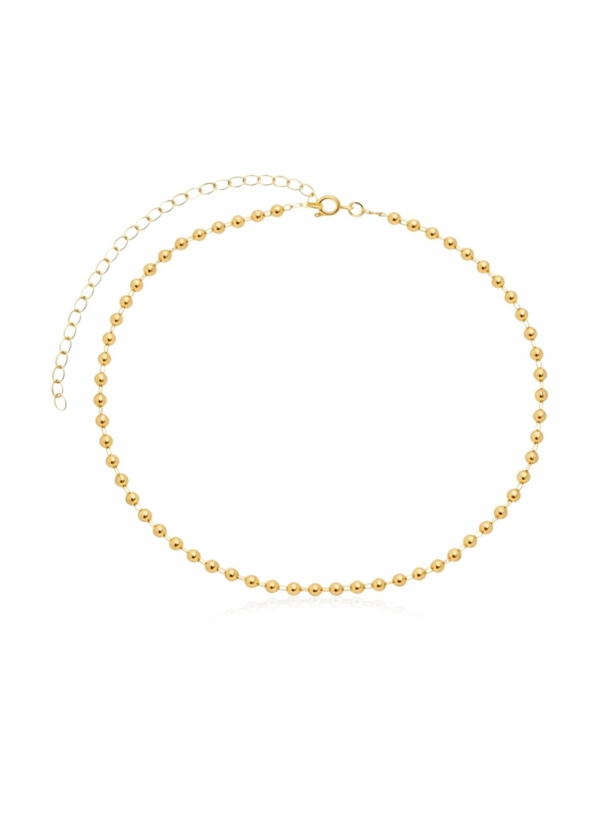 Choker Bolinhas Banhada a Ouro 18k