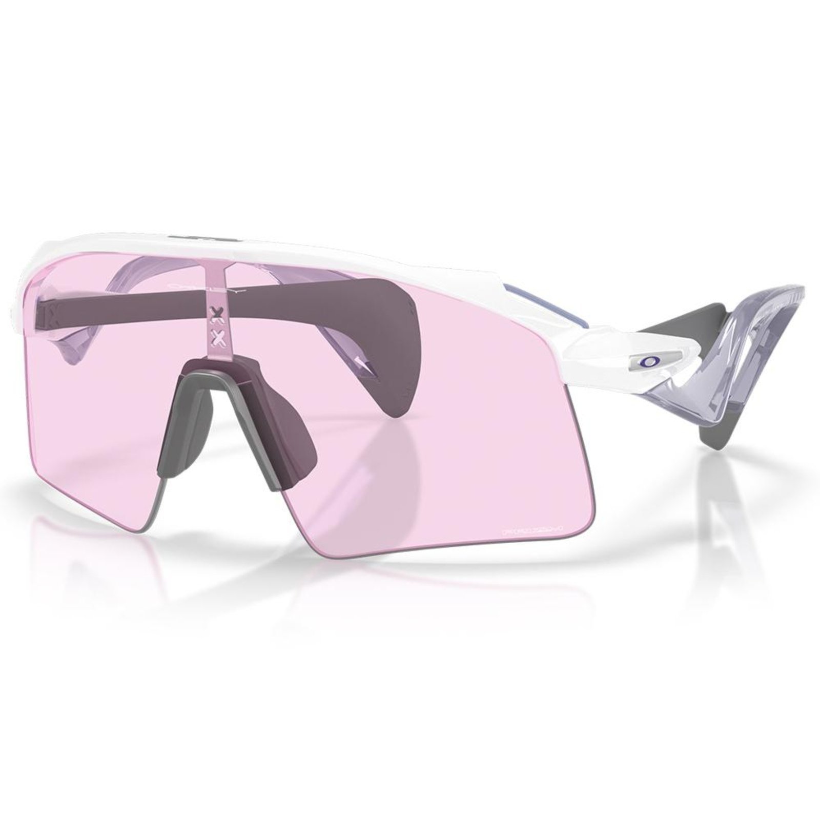 Vista 2 Óculos de Sol Oakley Stunt Wing Polished White 0541 branco white Oakley branco white