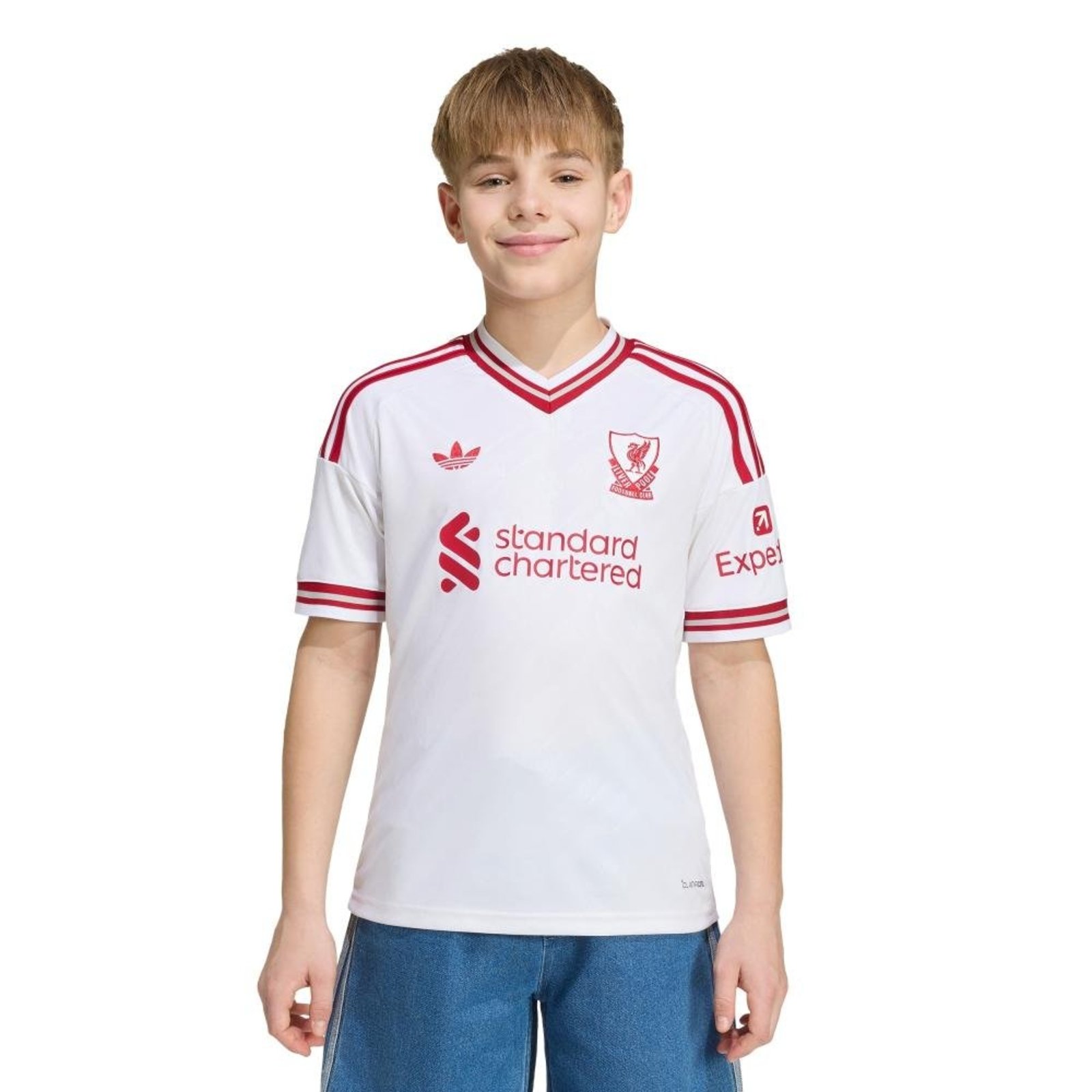 Infantil - Camisa II Liverpool FC 26/27 adidas Performance Branco