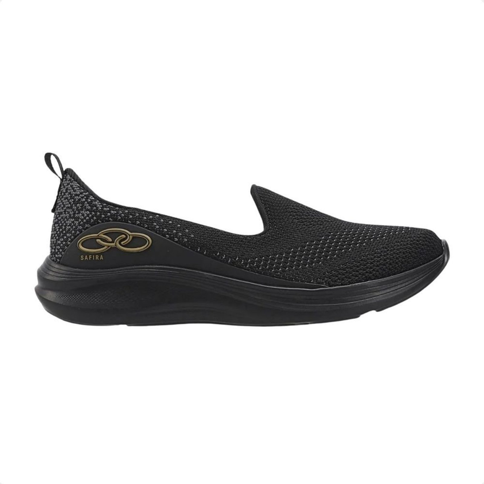 Tênis Casual Feminino Olympikus Safira Preto