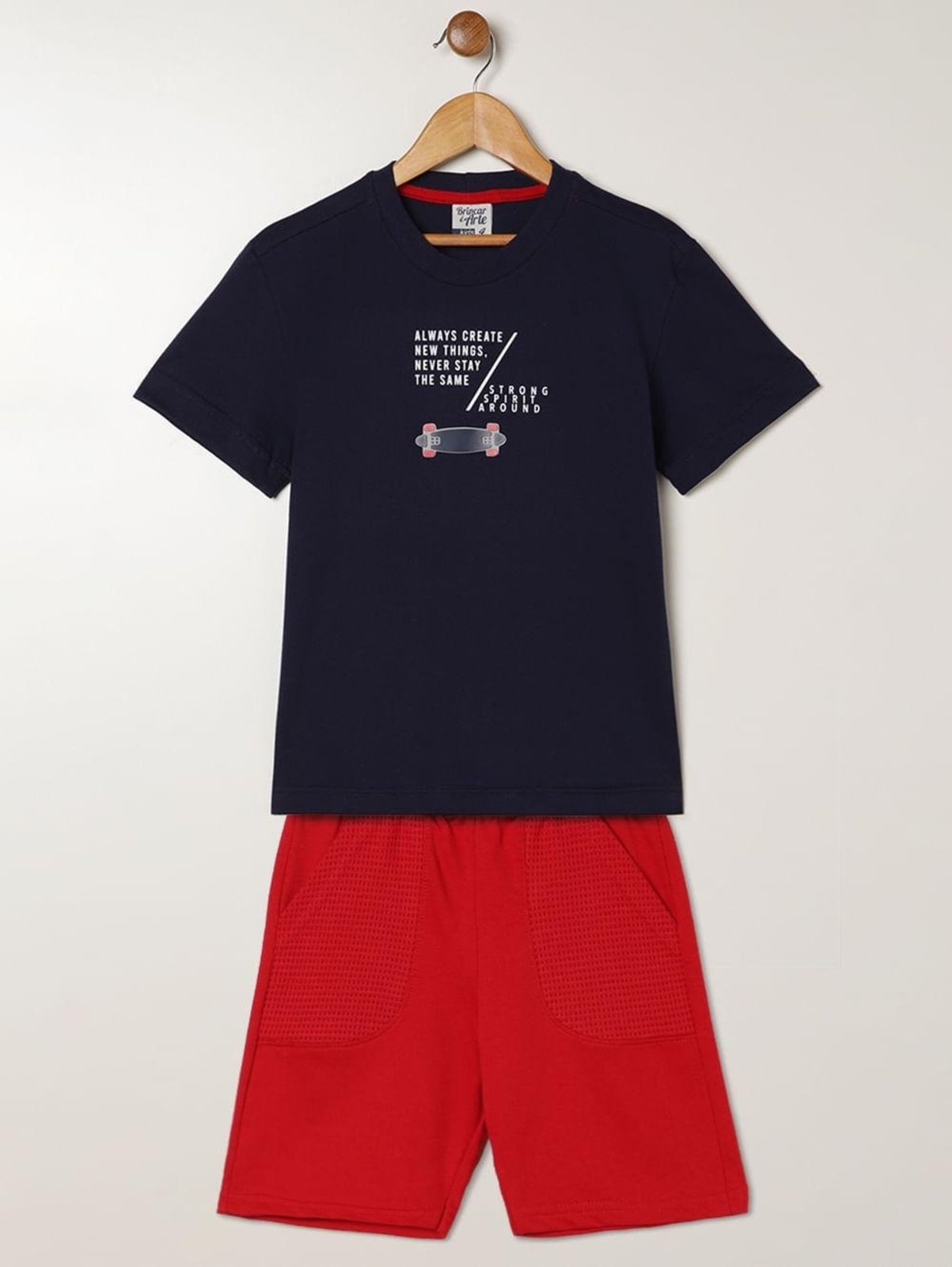 Infantil - Conjunto Curto Para Menino - MARINHO