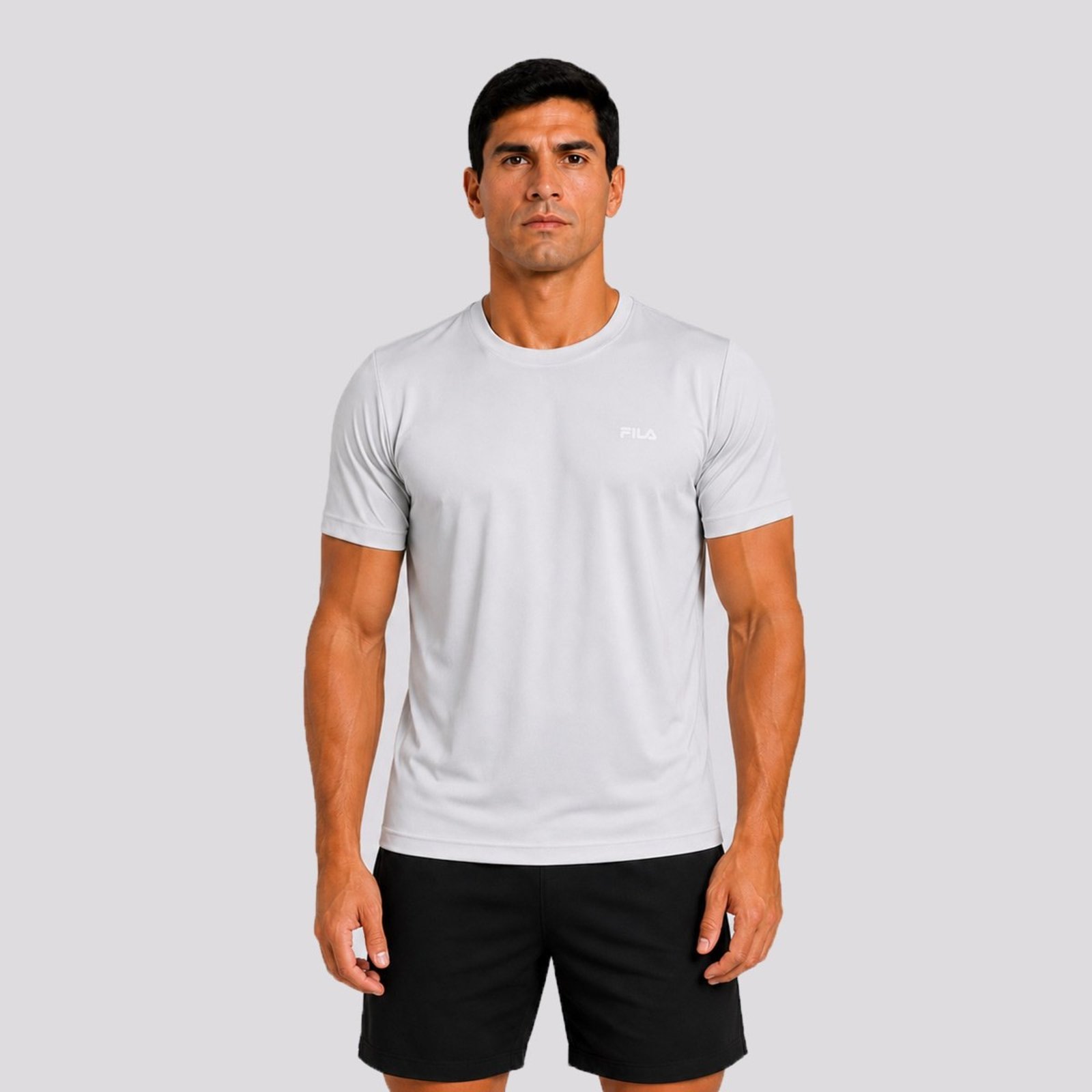 Camiseta Fila Sports Light Cinza