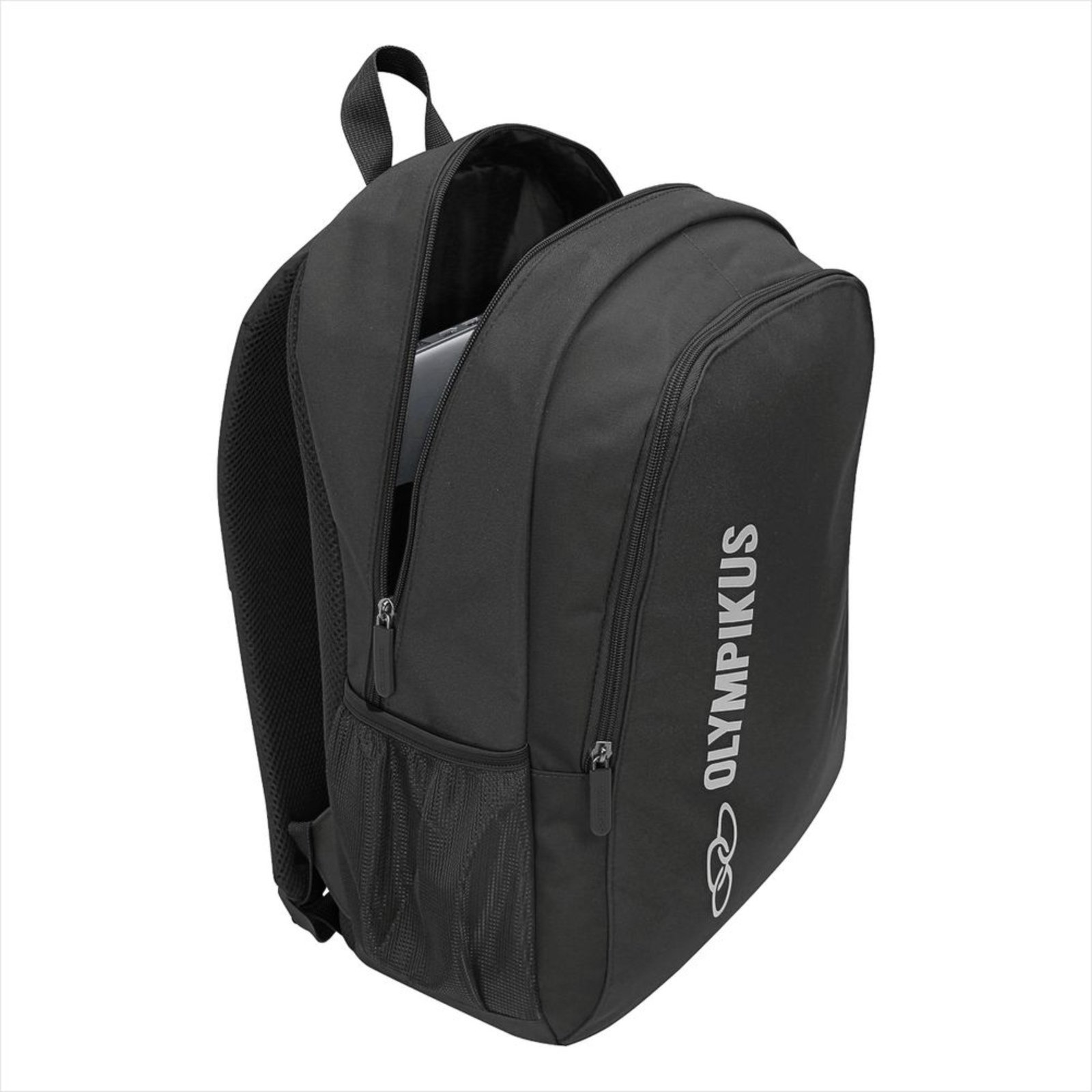 Vista 3 Mochila Olympikus Essential Unissex com Compartimento Notebook OLYMPIKUS preto