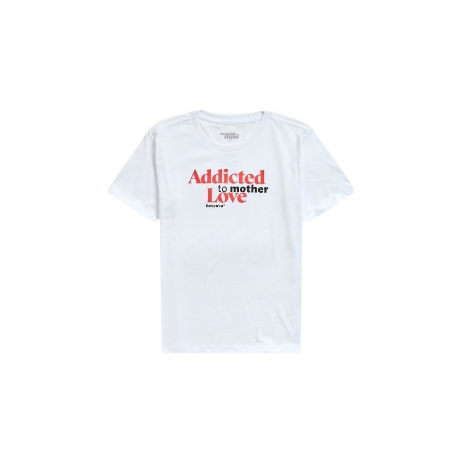 Infantil - Camiseta Mini Estampada Mother Love Reserva Mini Branco