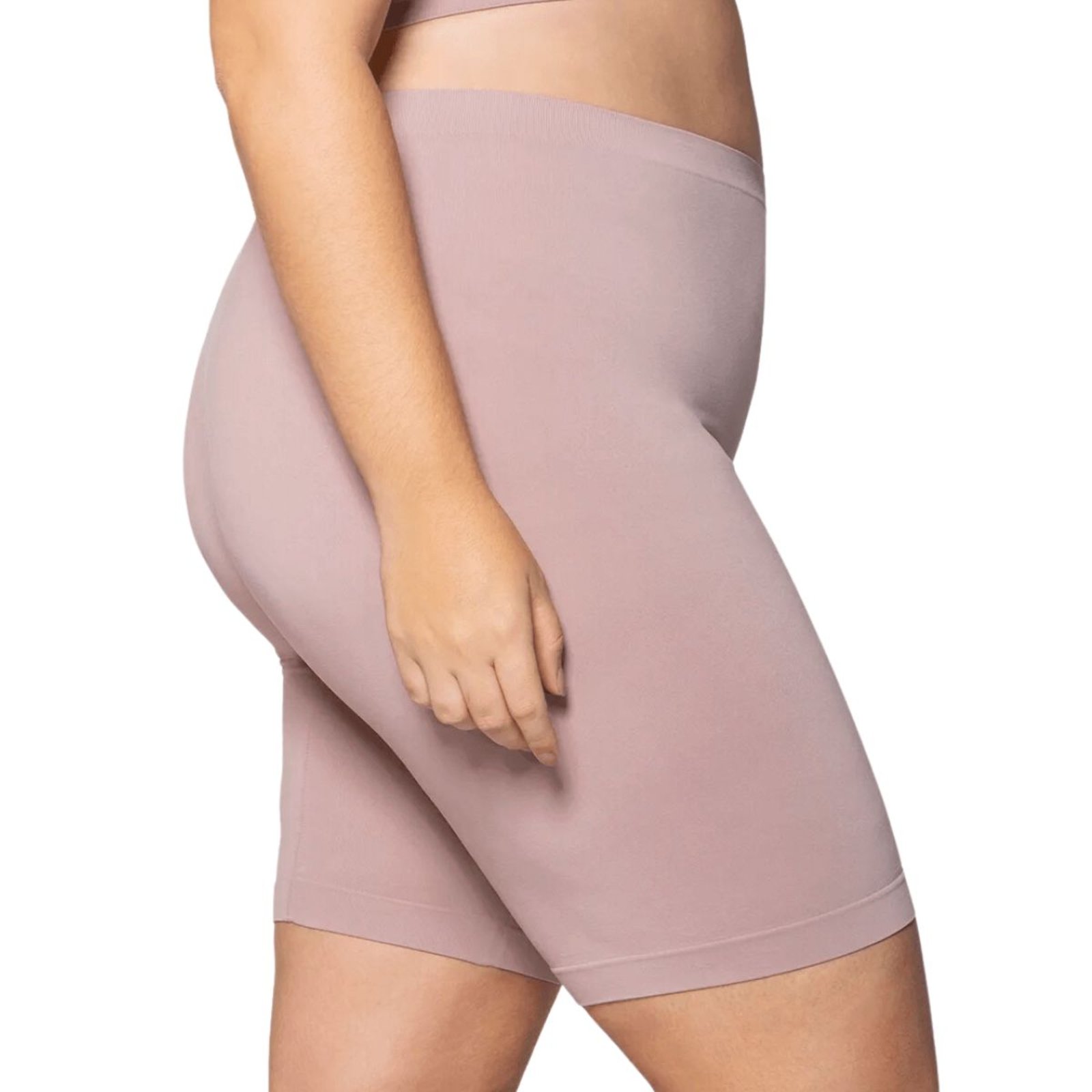 Shorts Segunda Pele Plus Size Sem Costura Loba Lupo