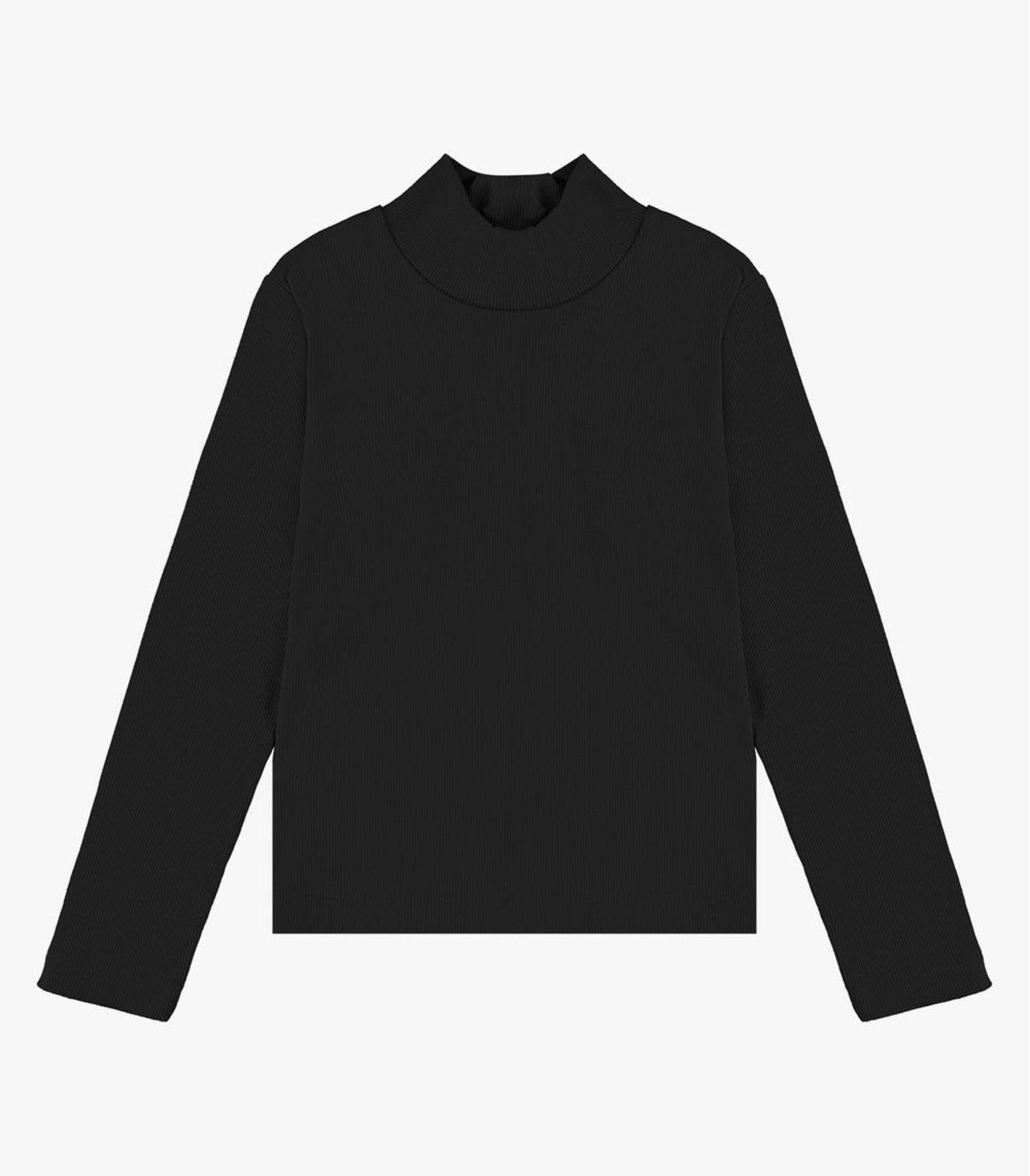 Infantil - Blusa Manga Longa Rovi Menina Preto