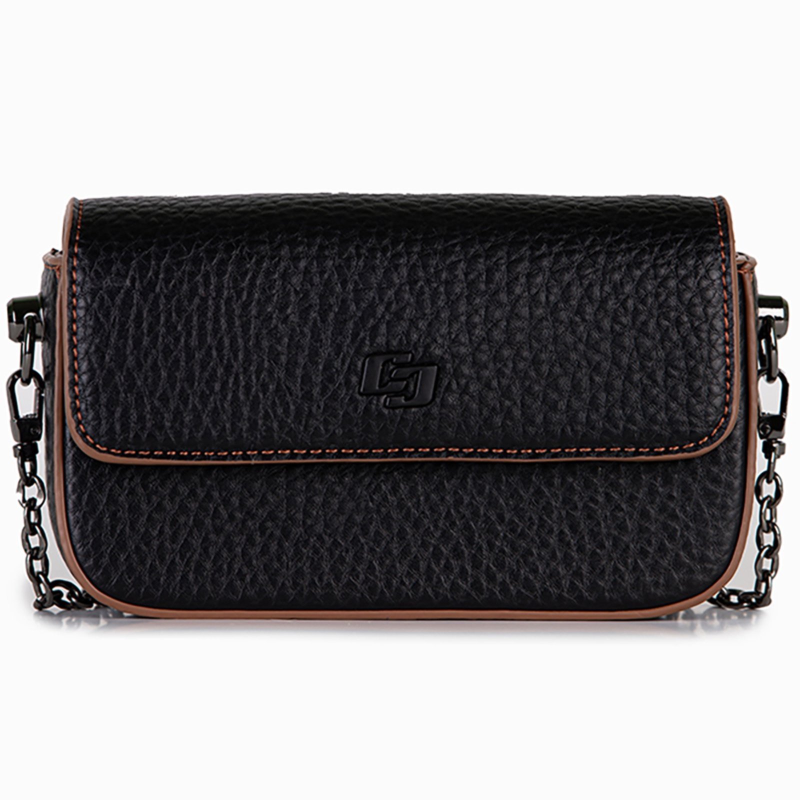 Vista 2 Bolsa Shoulder Colcci Iconic Ou25 Feminino preto preto