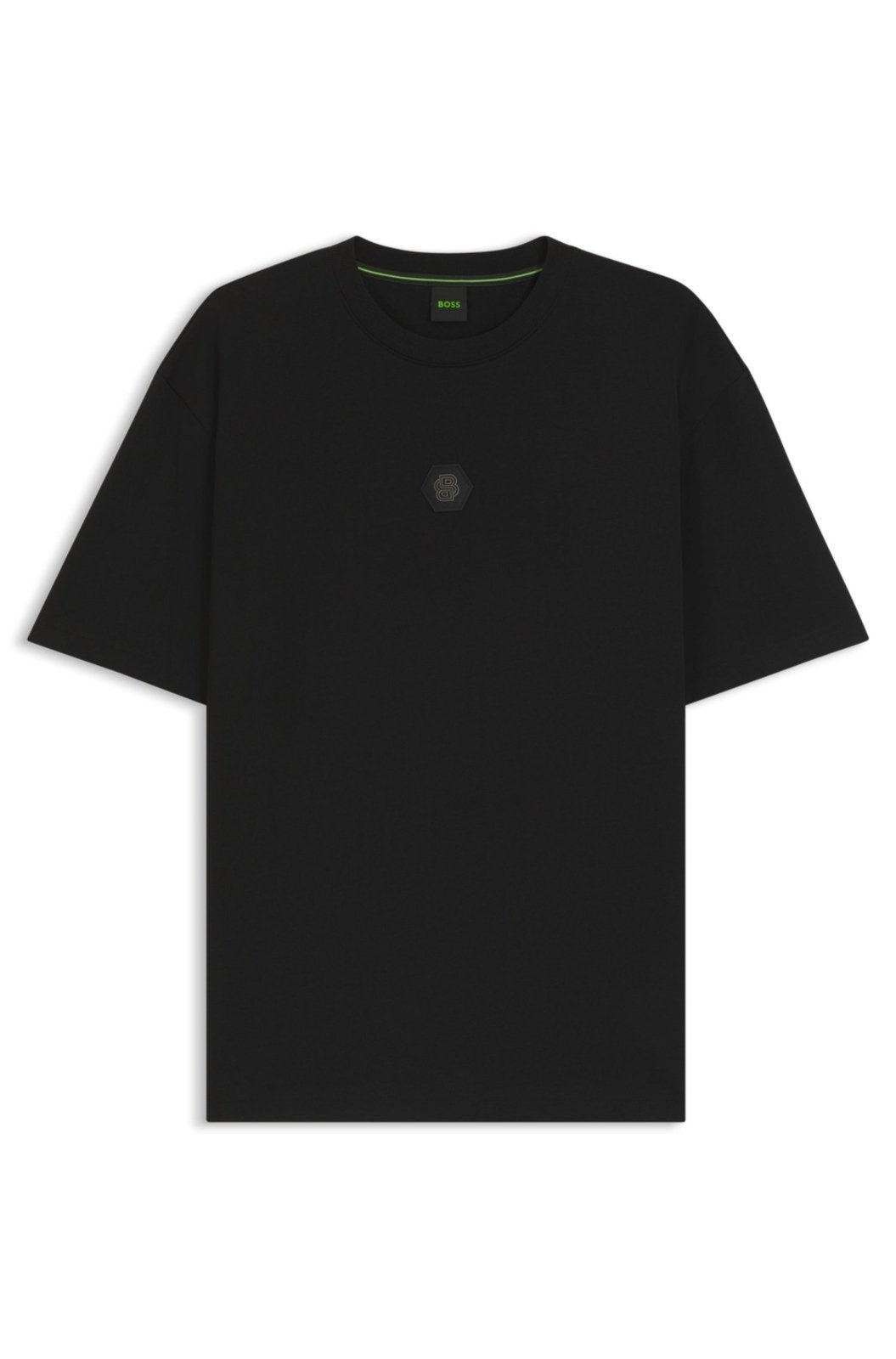 Camiseta Em Jersey De Algodão Com Monograma Double B