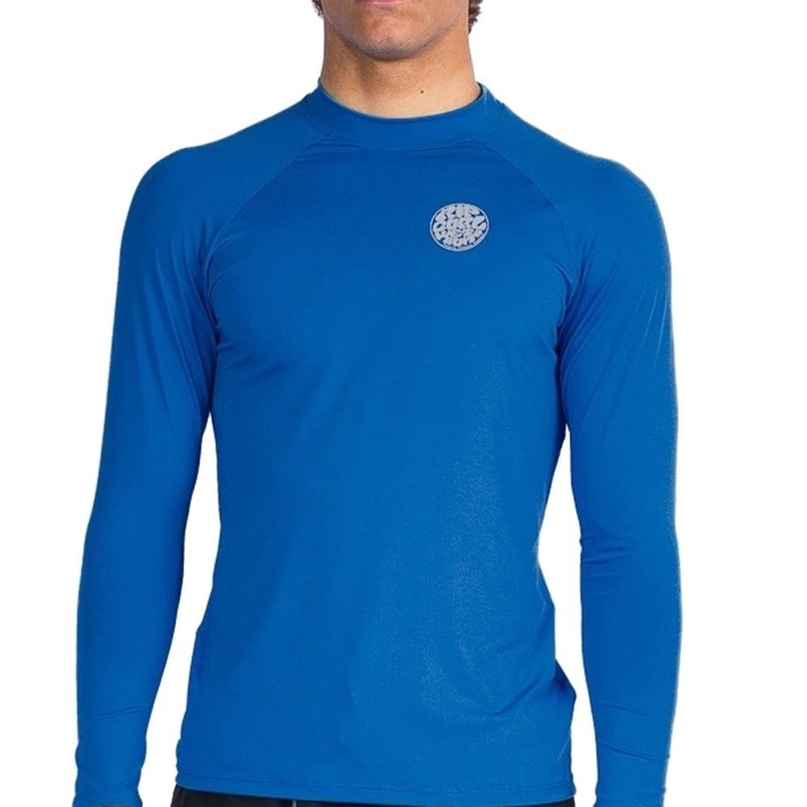 Camiseta Rip Curl Manga Longa Icons Surf UV WT26 Royal Blue