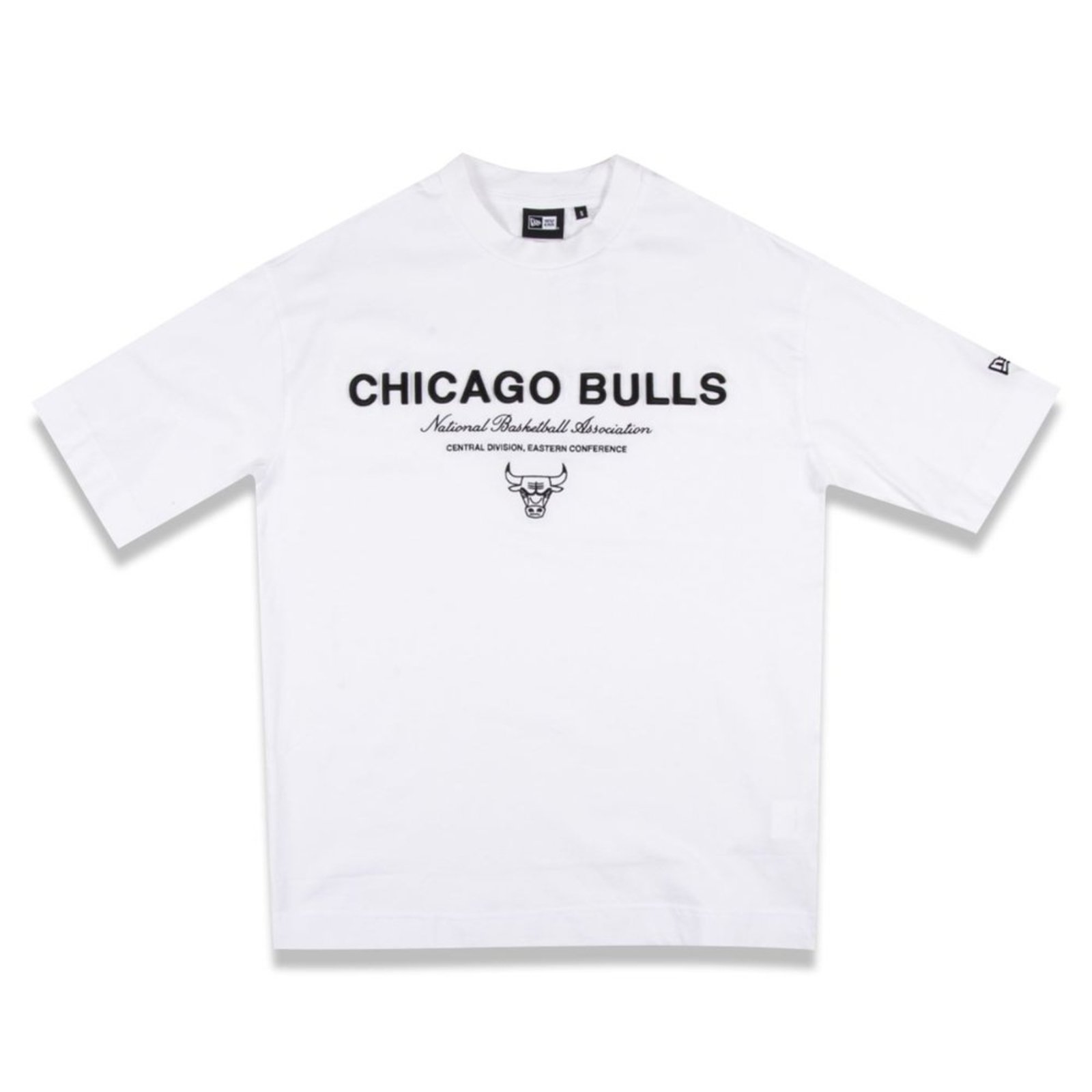 Camiseta New Era Regular Chicago Bulls NBA Branco