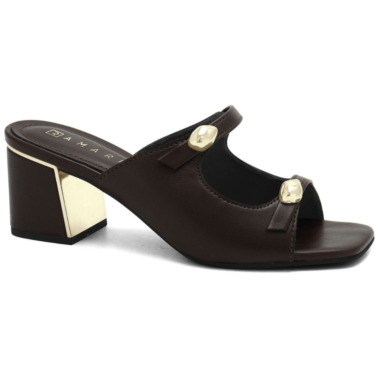 Tamanco Feminino Marrom Ramarim 2539203-1