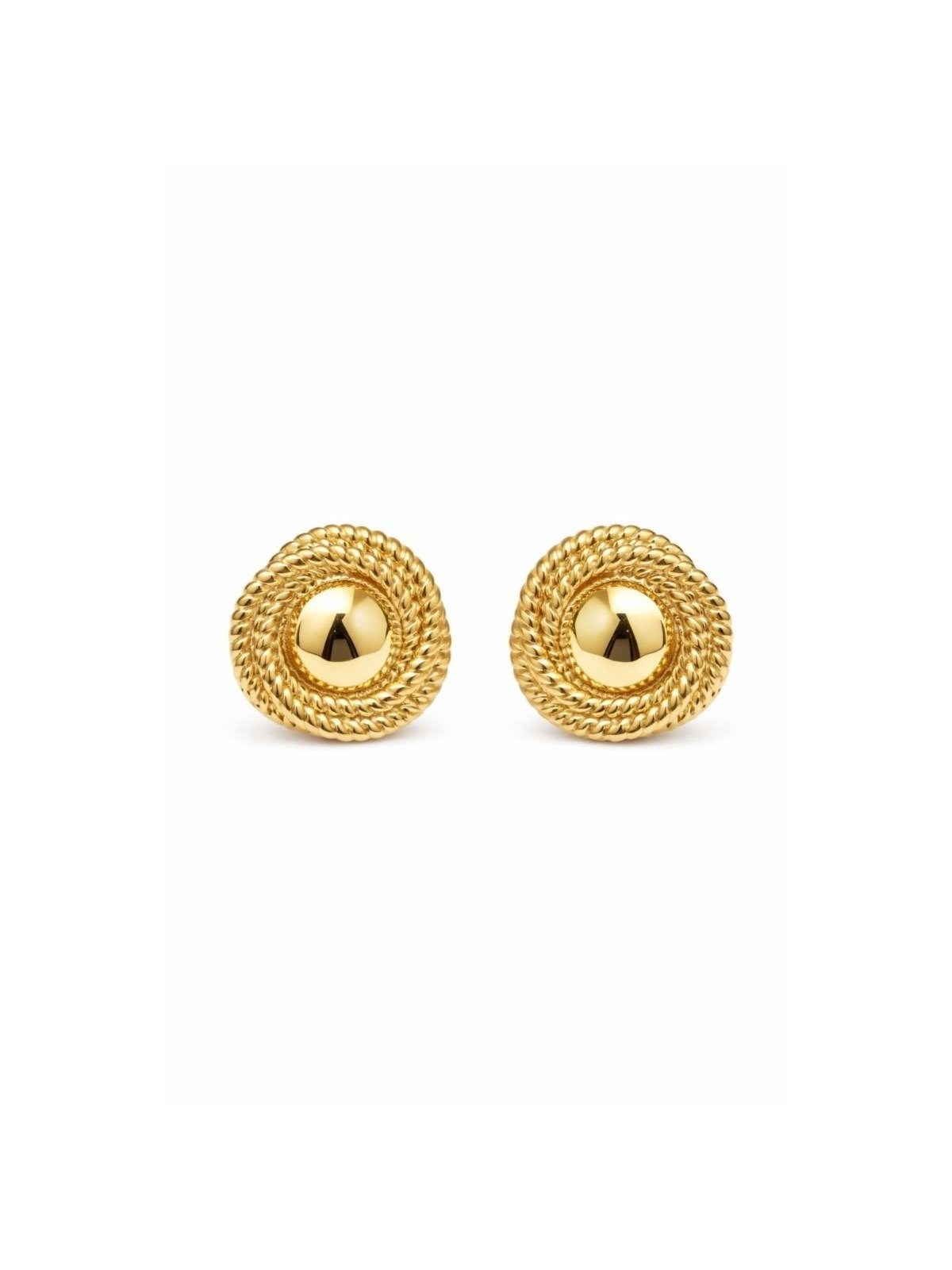 Brinco Redondo Banhado a Ouro 18k
