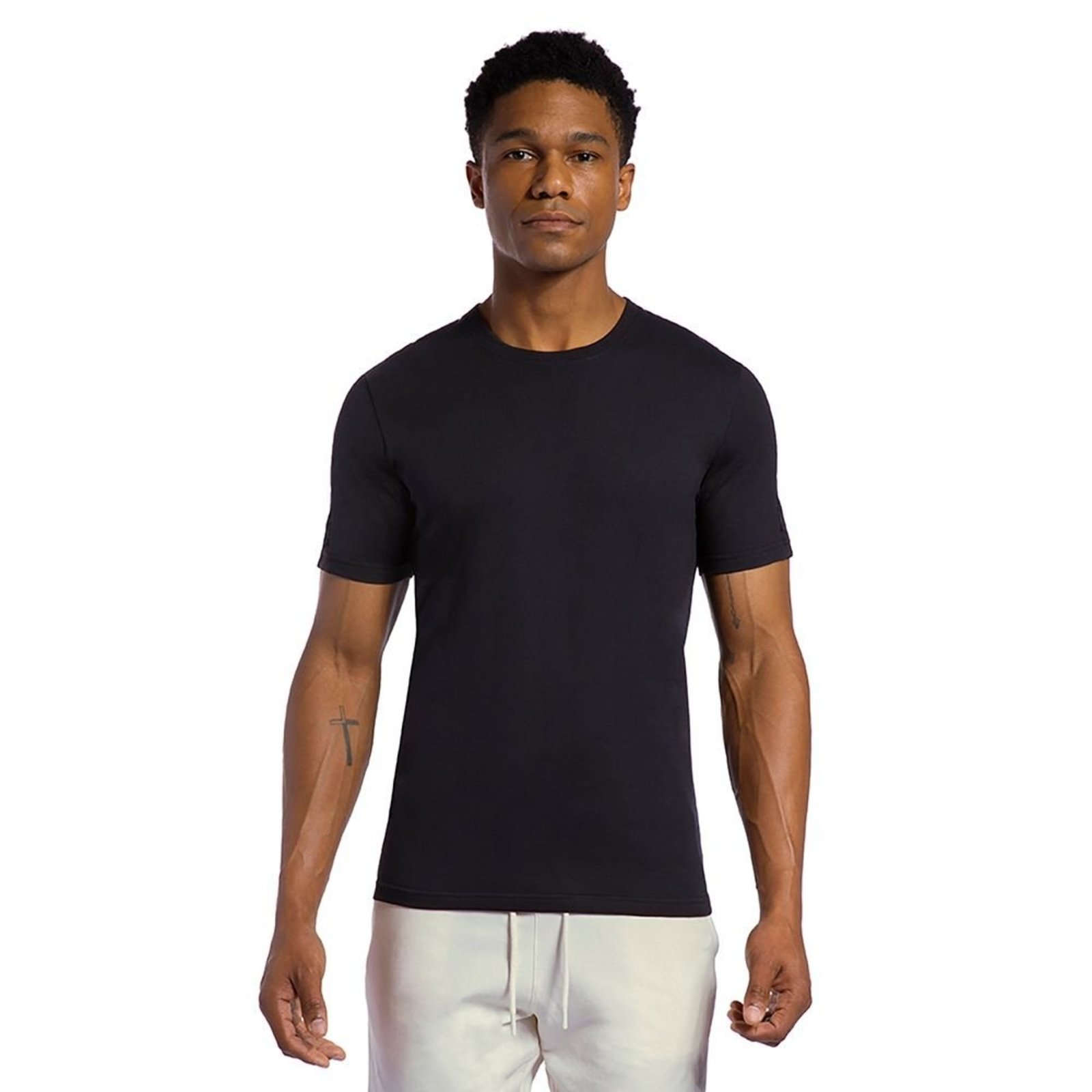 Vista 2 Camiseta Comfy Tape Olympikus Masculina GG preto OLYMPIKUS preto