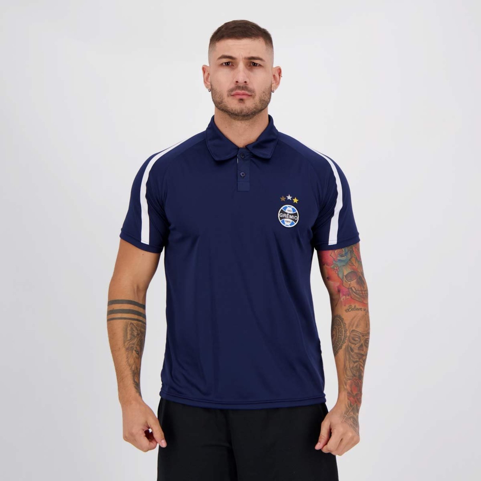 Polo Grêmio Dry Marinho