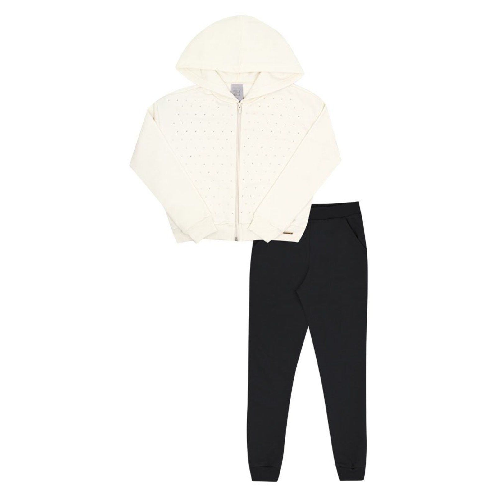 Infantil - Conjunto Menina - Bege - 52843-1271