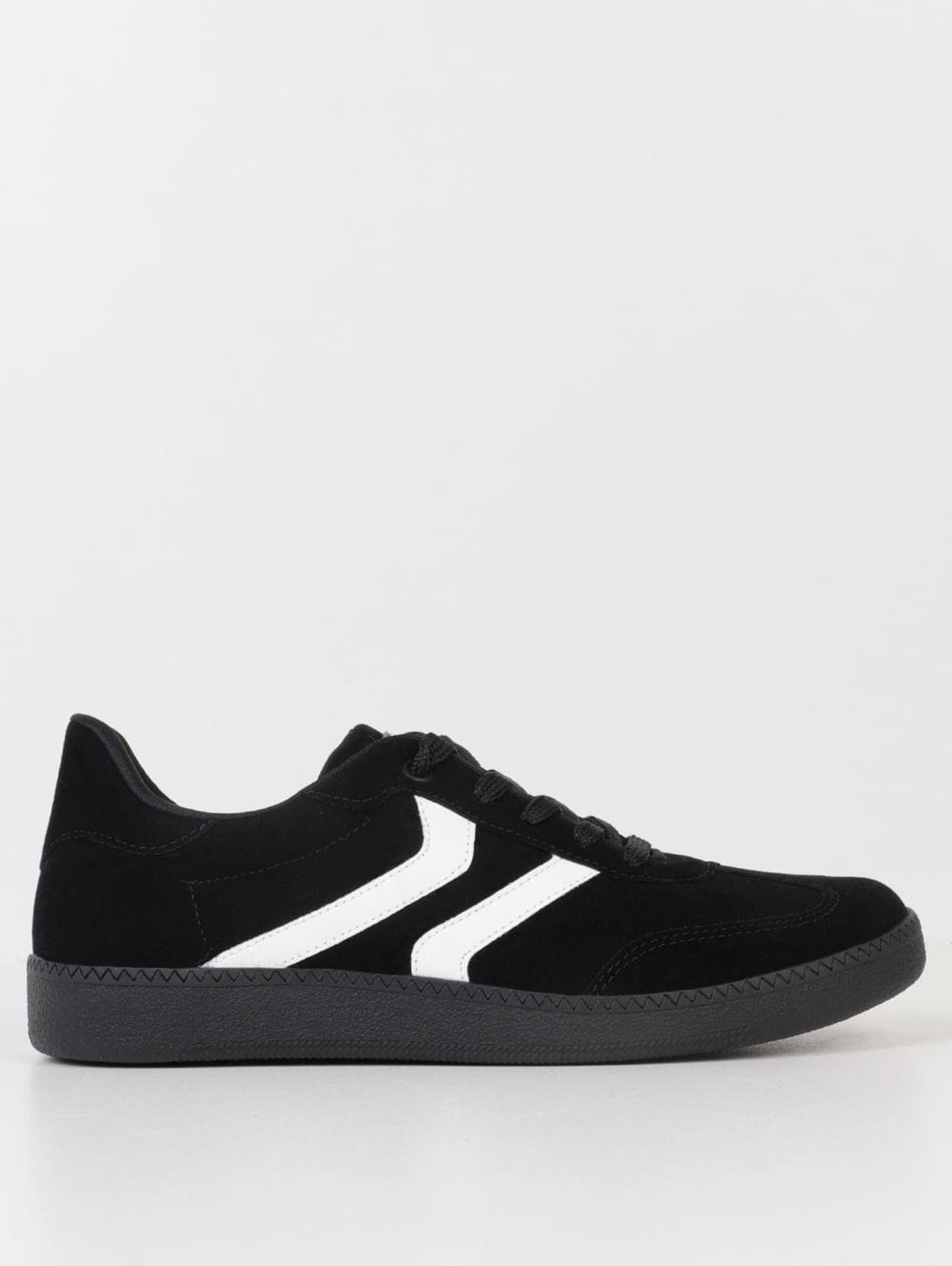 Tênis Casual Quiz Feminino PRETO/BRANCO