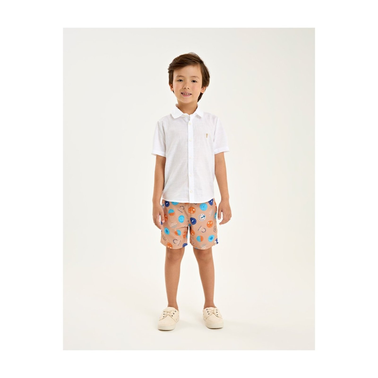 Infantil - Camisa Menino Linho