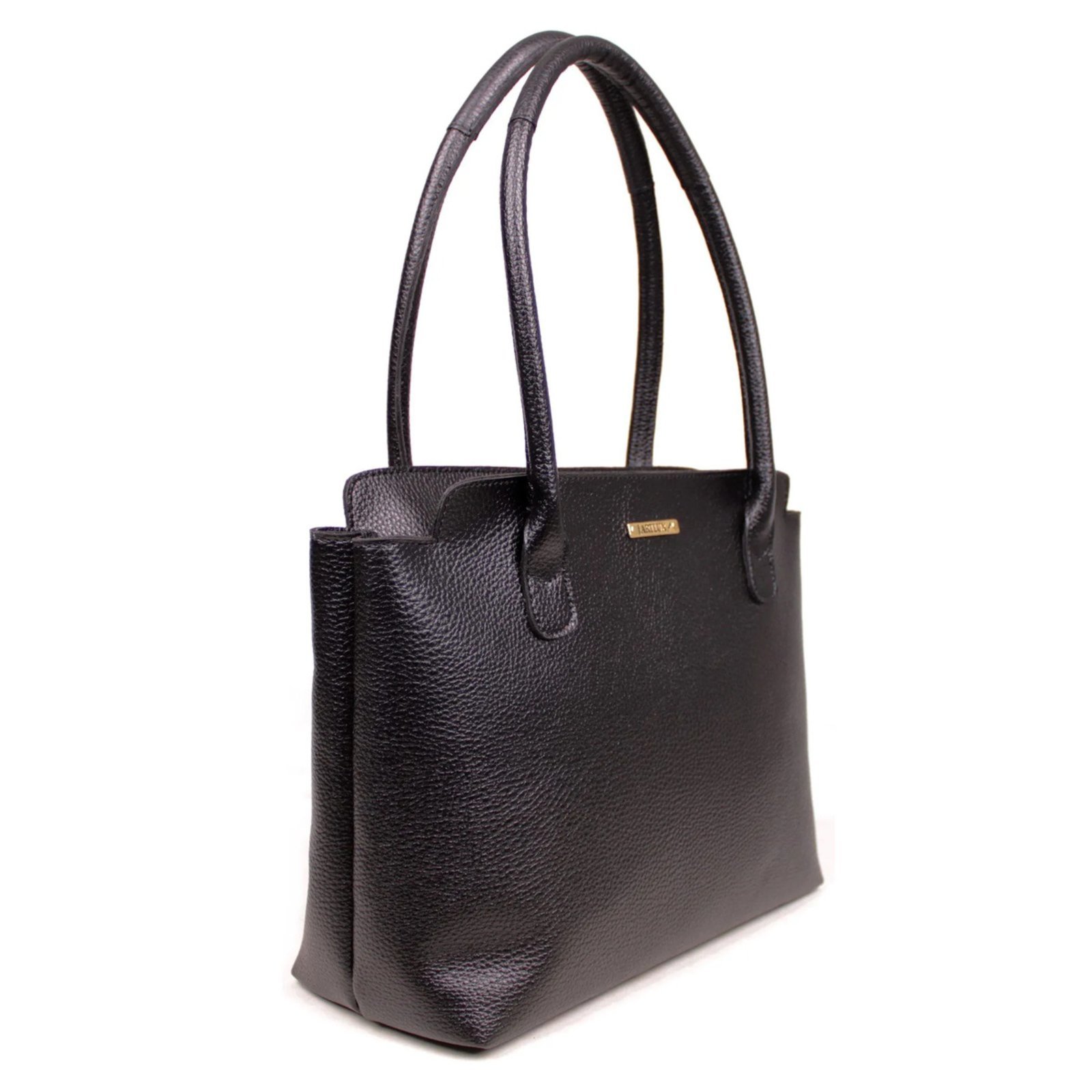 Vista 3 Bolsa de Ombro Feminina Artlux 9015 preto Artlux preto
