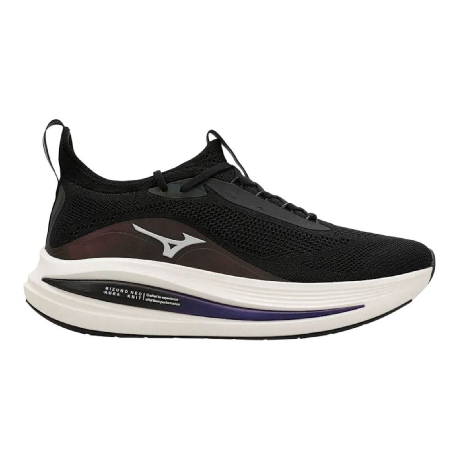 Tênis Mizuno Neo Aura Knit Unissex - Preto - mizuno