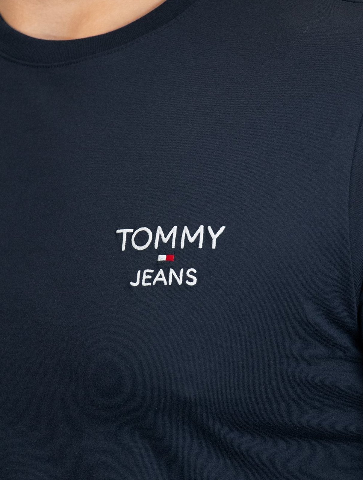 Vista 3 Camiseta Tommy Jeans Masculina Regular Corp Chest azul marinho Tommy Jeans azul marinho