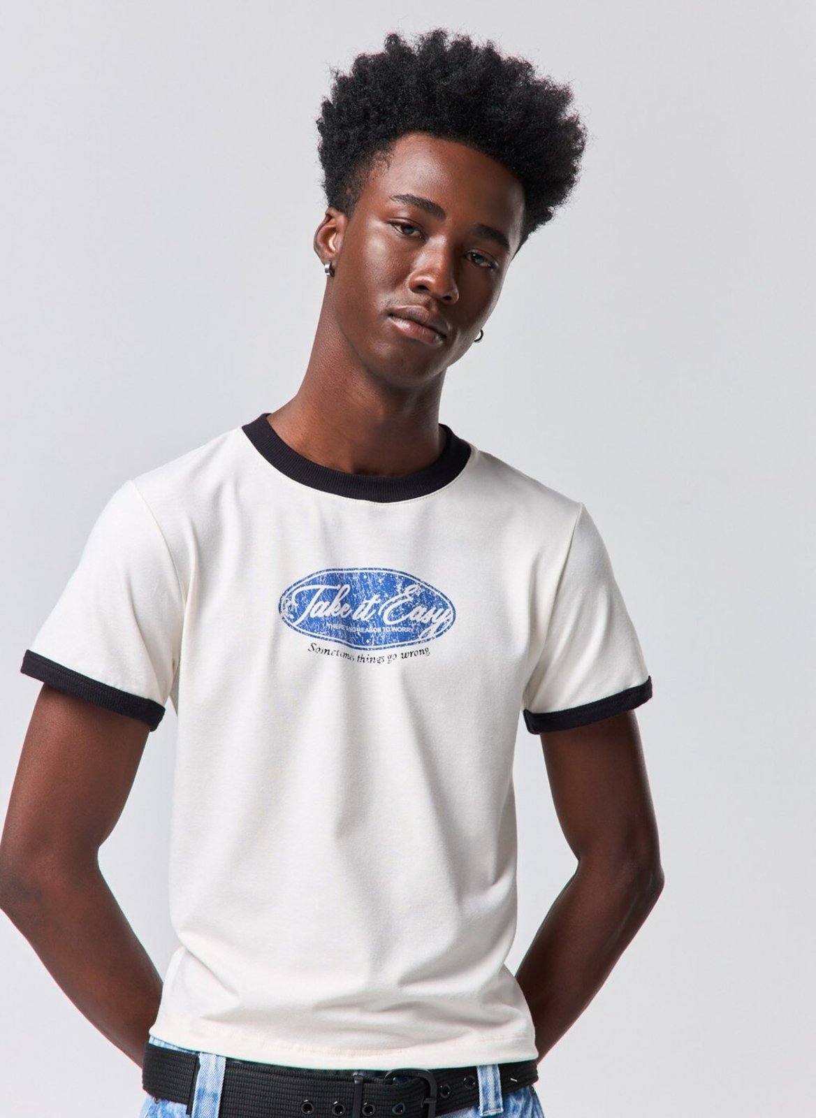 Camiseta Mini Tee Off‑White Take It Easy