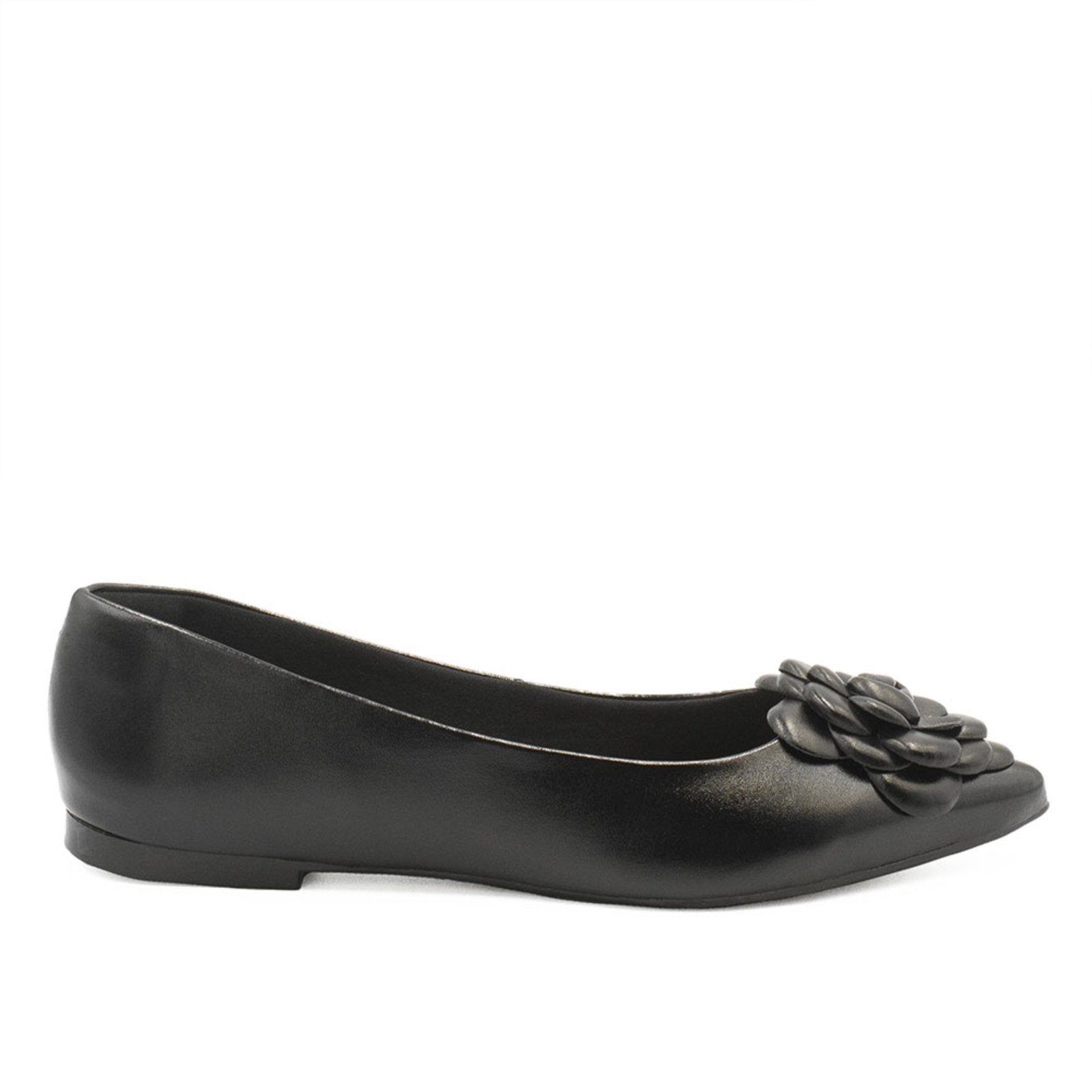Sapatilha Zatta Bico Fino Rosangela Preto